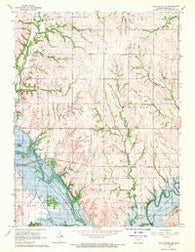 Blue Rapids NE Kansas Historical topographic map, 1:24000 scale, 7.5 X 7.5 Minute, Year 1968