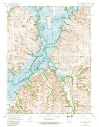 Blue Rapids SE Kansas Historical topographic map, 1:24000 scale, 7.5 X 7.5 Minute, Year 1968