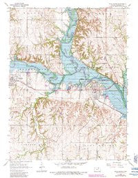 Blue Rapids Kansas Historical topographic map, 1:24000 scale, 7.5 X 7.5 Minute, Year 1968