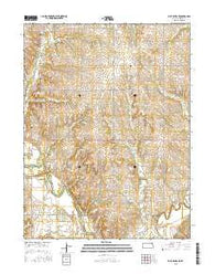 Blue Rapids NE Kansas Current topographic map, 1:24000 scale, 7.5 X 7.5 Minute, Year 2015