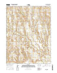 Bogue NW Kansas Current topographic map, 1:24000 scale, 7.5 X 7.5 Minute, Year 2015