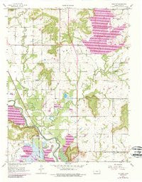 Boicourt Kansas Historical topographic map, 1:24000 scale, 7.5 X 7.5 Minute, Year 1986
