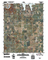 Bolton Kansas Historical topographic map, 1:24000 scale, 7.5 X 7.5 Minute, Year 2010