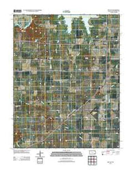 Bolton Kansas Historical topographic map, 1:24000 scale, 7.5 X 7.5 Minute, Year 2012