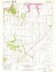 Bolton Kansas Historical topographic map, 1:24000 scale, 7.5 X 7.5 Minute, Year 1959