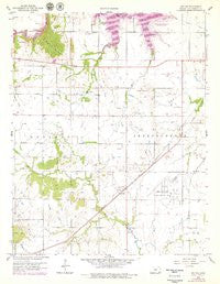 Bolton Kansas Historical topographic map, 1:24000 scale, 7.5 X 7.5 Minute, Year 1959