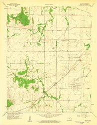 Bolton Kansas Historical topographic map, 1:24000 scale, 7.5 X 7.5 Minute, Year 1959