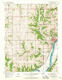 Bonner Springs Kansas Historical topographic map, 1:24000 scale, 7.5 X 7.5 Minute, Year 1950
