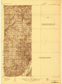 Bonner Springs Kansas Historical topographic map, 1:48000 scale, 15 X 15 Minute, Year 1934