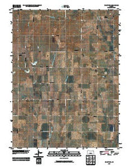 Brantford Kansas Historical topographic map, 1:24000 scale, 7.5 X 7.5 Minute, Year 2009