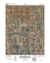 Brantford Kansas Historical topographic map, 1:24000 scale, 7.5 X 7.5 Minute, Year 2012