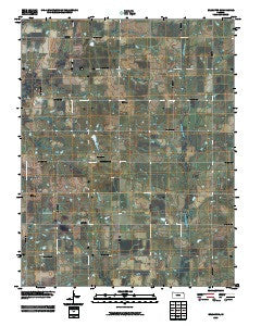 Brazilton Kansas Historical topographic map, 1:24000 scale, 7.5 X 7.5 Minute, Year 2009