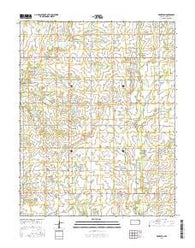 Brazilton Kansas Current topographic map, 1:24000 scale, 7.5 X 7.5 Minute, Year 2015