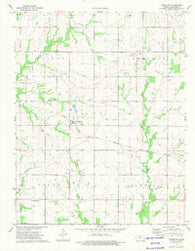 Brazilton Kansas Historical topographic map, 1:24000 scale, 7.5 X 7.5 Minute, Year 1973