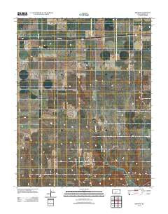 Brenham Kansas Historical topographic map, 1:24000 scale, 7.5 X 7.5 Minute, Year 2012