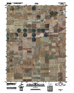 Brewster Kansas Historical topographic map, 1:24000 scale, 7.5 X 7.5 Minute, Year 2009
