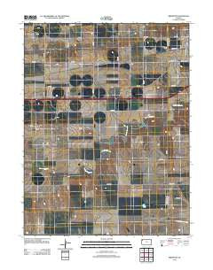 Brewster Kansas Historical topographic map, 1:24000 scale, 7.5 X 7.5 Minute, Year 2012