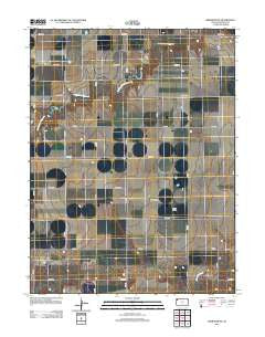 Brewster NE Kansas Historical topographic map, 1:24000 scale, 7.5 X 7.5 Minute, Year 2012