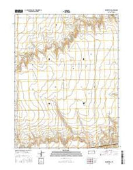 Brewster NE Kansas Current topographic map, 1:24000 scale, 7.5 X 7.5 Minute, Year 2015
