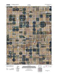 Brewster NW Kansas Historical topographic map, 1:24000 scale, 7.5 X 7.5 Minute, Year 2012