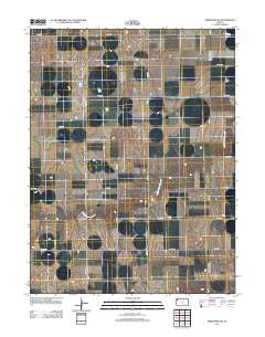Brewster NW Kansas Historical topographic map, 1:24000 scale, 7.5 X 7.5 Minute, Year 2012