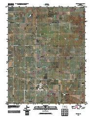Bronson Kansas Historical topographic map, 1:24000 scale, 7.5 X 7.5 Minute, Year 2009