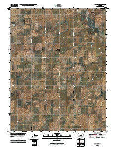 Buckeye Kansas Historical topographic map, 1:24000 scale, 7.5 X 7.5 Minute, Year 2009