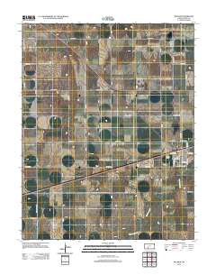 Bucklin Kansas Historical topographic map, 1:24000 scale, 7.5 X 7.5 Minute, Year 2012