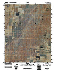 Bucklin NE Kansas Historical topographic map, 1:24000 scale, 7.5 X 7.5 Minute, Year 2009