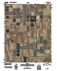 Bucklin SE Kansas Historical topographic map, 1:24000 scale, 7.5 X 7.5 Minute, Year 2009