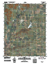 Buffalo Kansas Historical topographic map, 1:24000 scale, 7.5 X 7.5 Minute, Year 2009