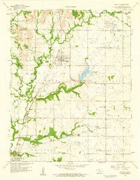 Buffalo Kansas Historical topographic map, 1:24000 scale, 7.5 X 7.5 Minute, Year 1959