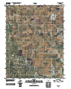 Buhler Kansas Historical topographic map, 1:24000 scale, 7.5 X 7.5 Minute, Year 2009