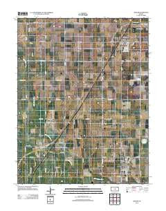 Buhler Kansas Historical topographic map, 1:24000 scale, 7.5 X 7.5 Minute, Year 2012