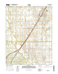 Buhler Kansas Current topographic map, 1:24000 scale, 7.5 X 7.5 Minute, Year 2015