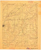 Burden Kansas Historical topographic map, 1:125000 scale, 30 X 30 Minute, Year 1889