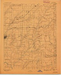 Burden Kansas Historical topographic map, 1:125000 scale, 30 X 30 Minute, Year 1889