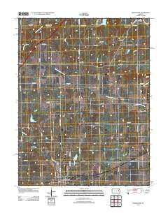 Burlingame Kansas Historical topographic map, 1:24000 scale, 7.5 X 7.5 Minute, Year 2012