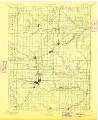 Burlingame Kansas Historical topographic map, 1:125000 scale, 30 X 30 Minute, Year 1894
