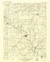Burlington Kansas Historical topographic map, 1:125000 scale, 30 X 30 Minute, Year 1894