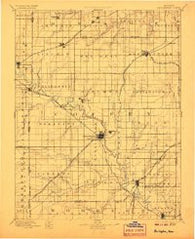 Burlington Kansas Historical topographic map, 1:125000 scale, 30 X 30 Minute, Year 1894