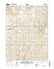 Burr Oak Kansas Current topographic map, 1:24000 scale, 7.5 X 7.5 Minute, Year 2015
