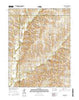 Bushong Kansas Current topographic map, 1:24000 scale, 7.5 X 7.5 Minute, Year 2015
