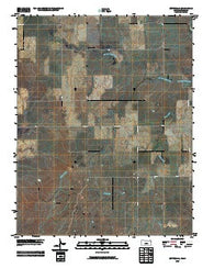 Buttermilk Kansas Historical topographic map, 1:24000 scale, 7.5 X 7.5 Minute, Year 2009
