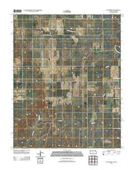 Buttermilk Kansas Historical topographic map, 1:24000 scale, 7.5 X 7.5 Minute, Year 2012