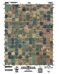 Byers Kansas Historical topographic map, 1:24000 scale, 7.5 X 7.5 Minute, Year 2009