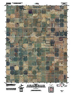Byers Kansas Historical topographic map, 1:24000 scale, 7.5 X 7.5 Minute, Year 2009