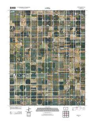 Byers Kansas Historical topographic map, 1:24000 scale, 7.5 X 7.5 Minute, Year 2012