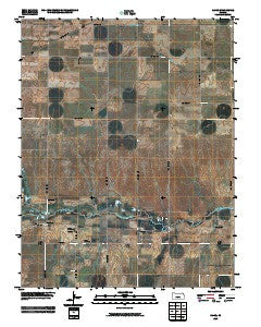 Cairo Kansas Historical topographic map, 1:24000 scale, 7.5 X 7.5 Minute, Year 2009