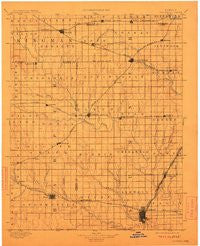 Caldwell Kansas Historical topographic map, 1:125000 scale, 30 X 30 Minute, Year 1897